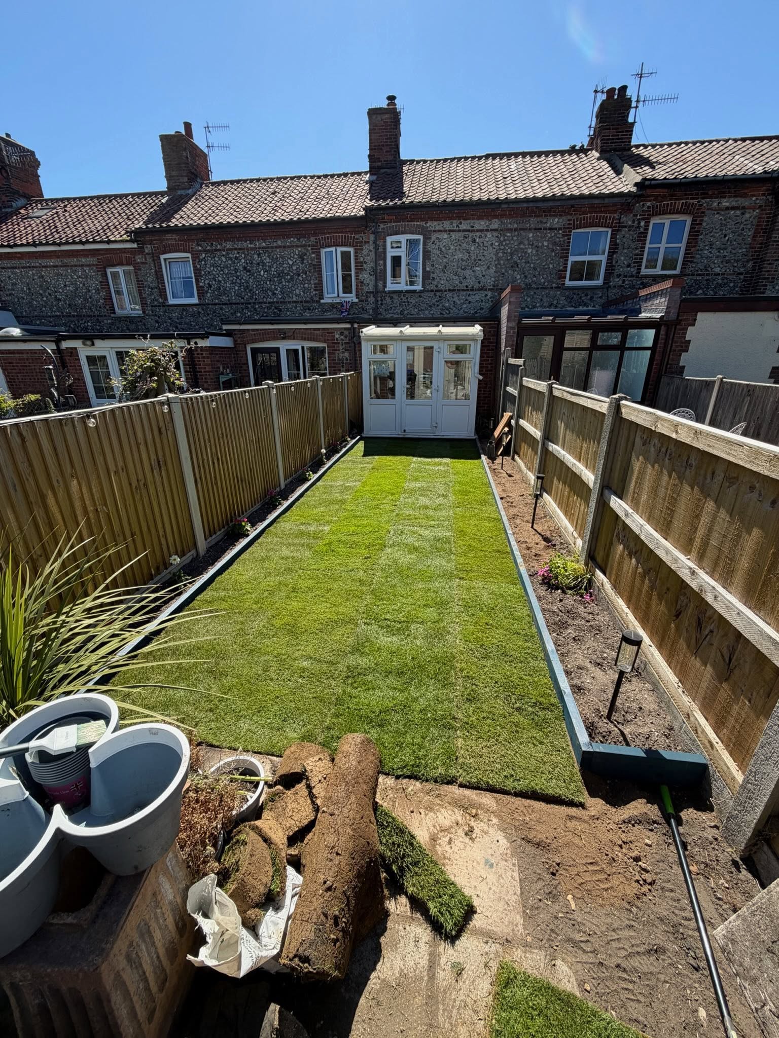 Landscaping and garden construction